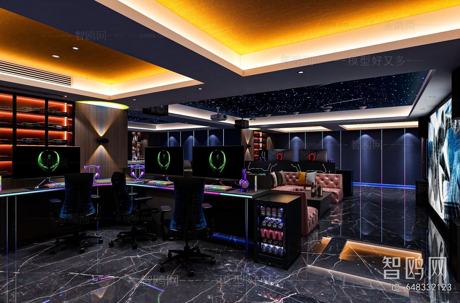 Modern Internet Cafe