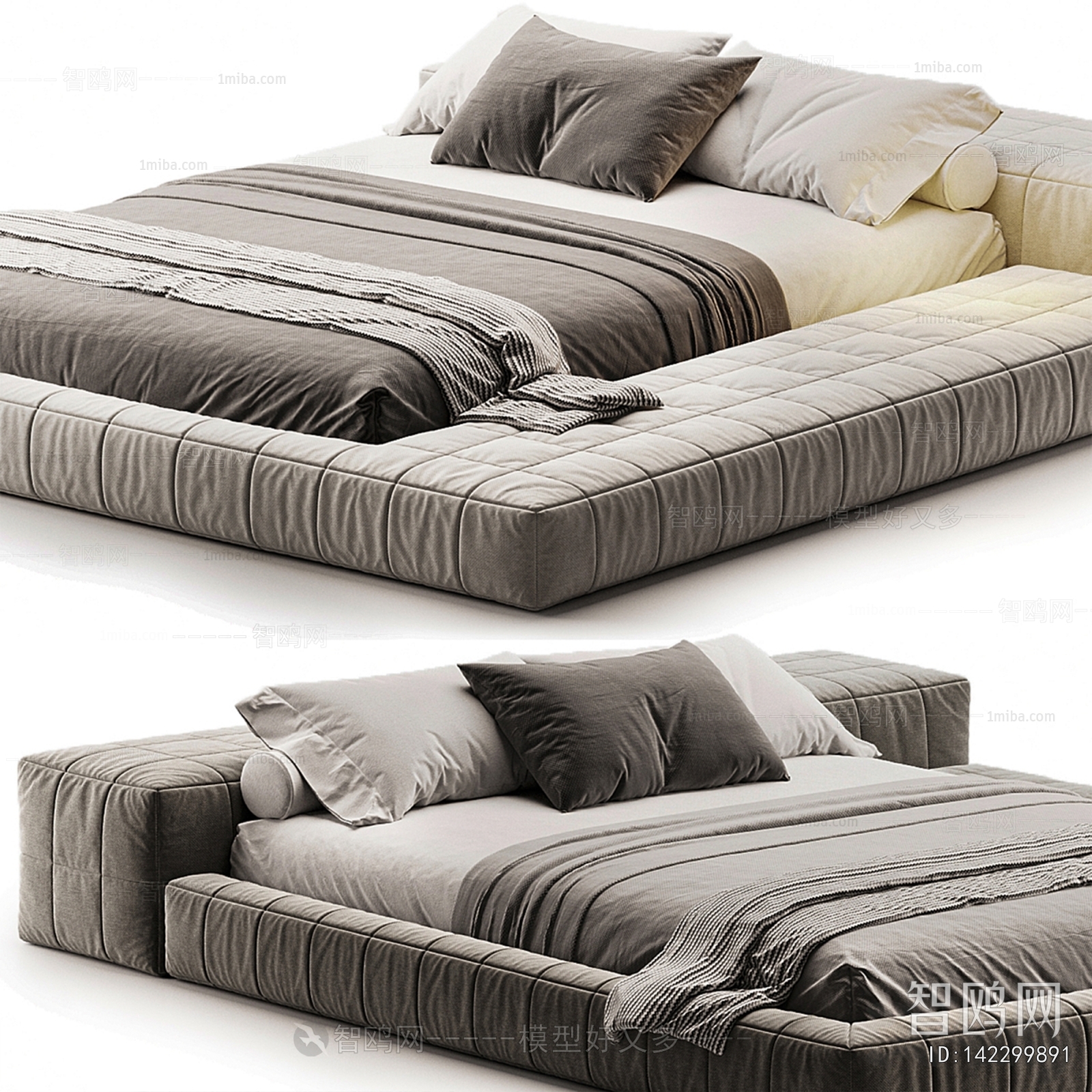 Modern Double Bed