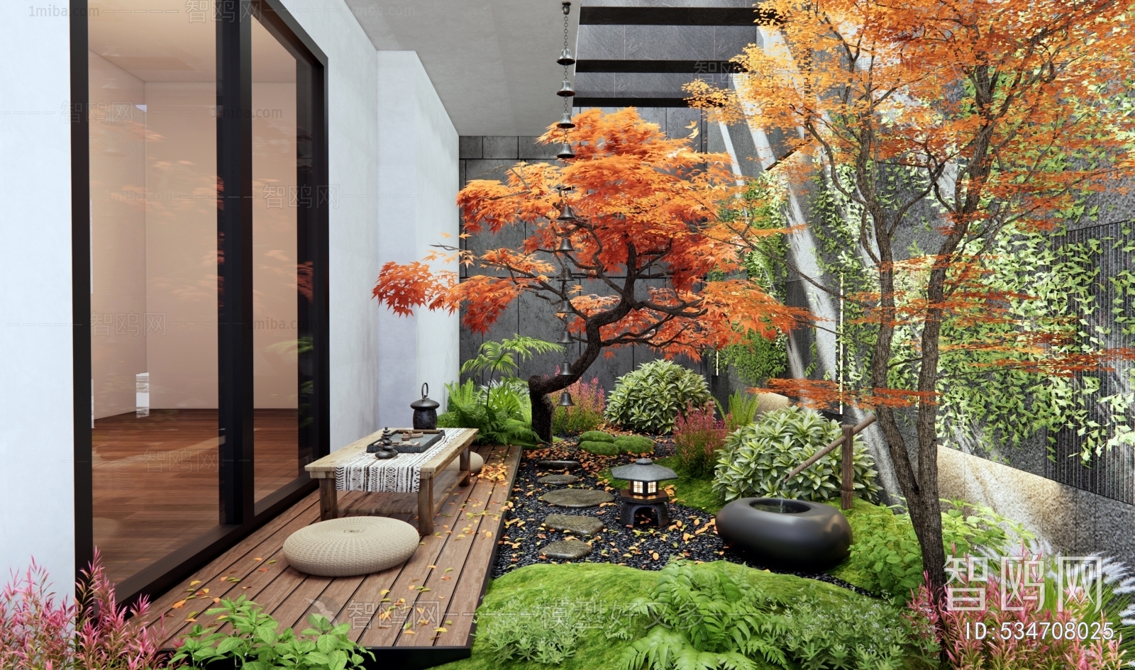 New Chinese Style Courtyard/landscape