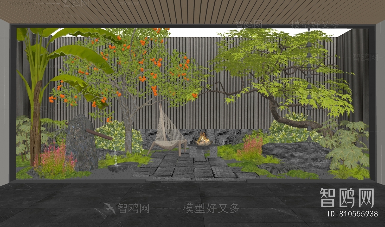 Modern Courtyard/landscape