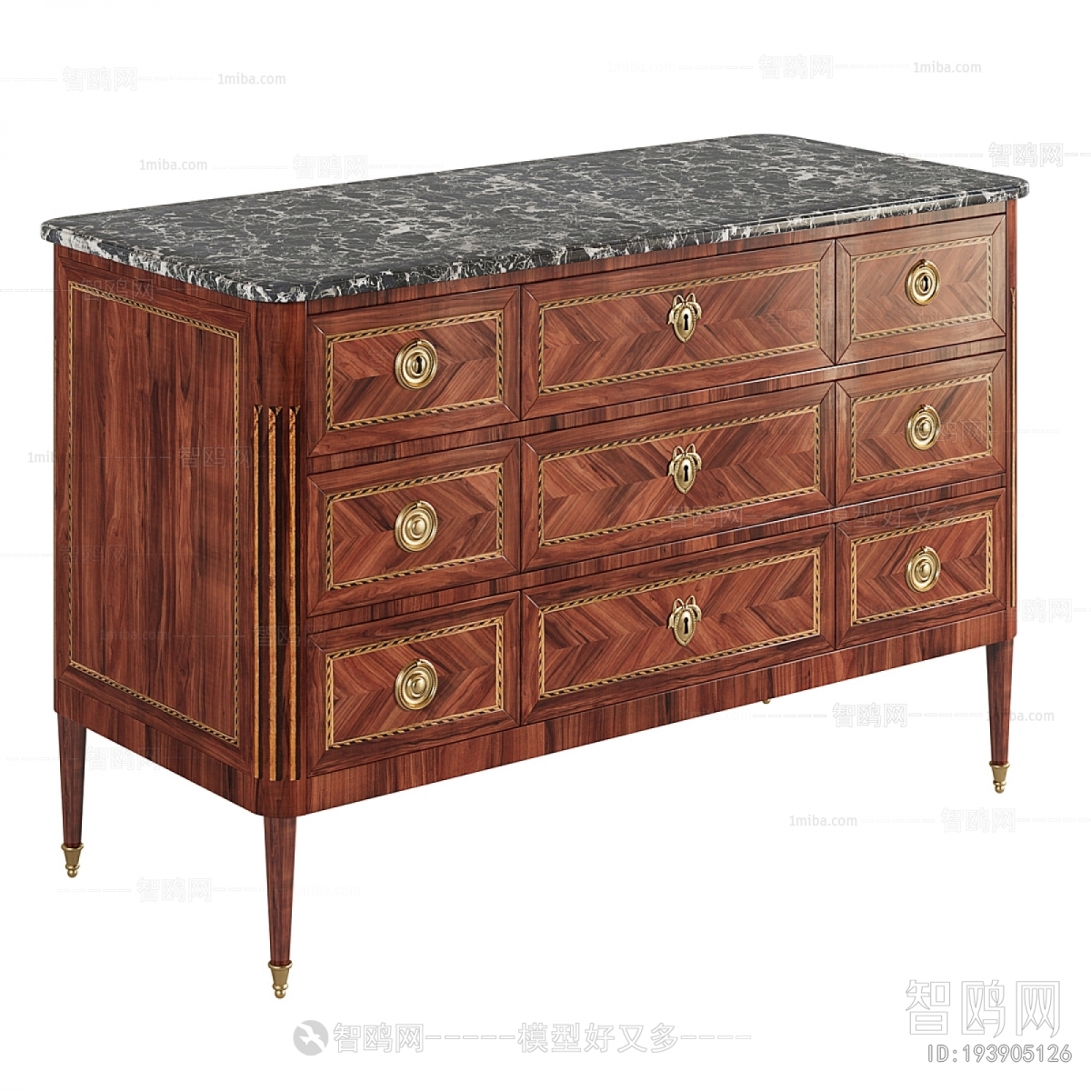 French Style Chest Of Drawers