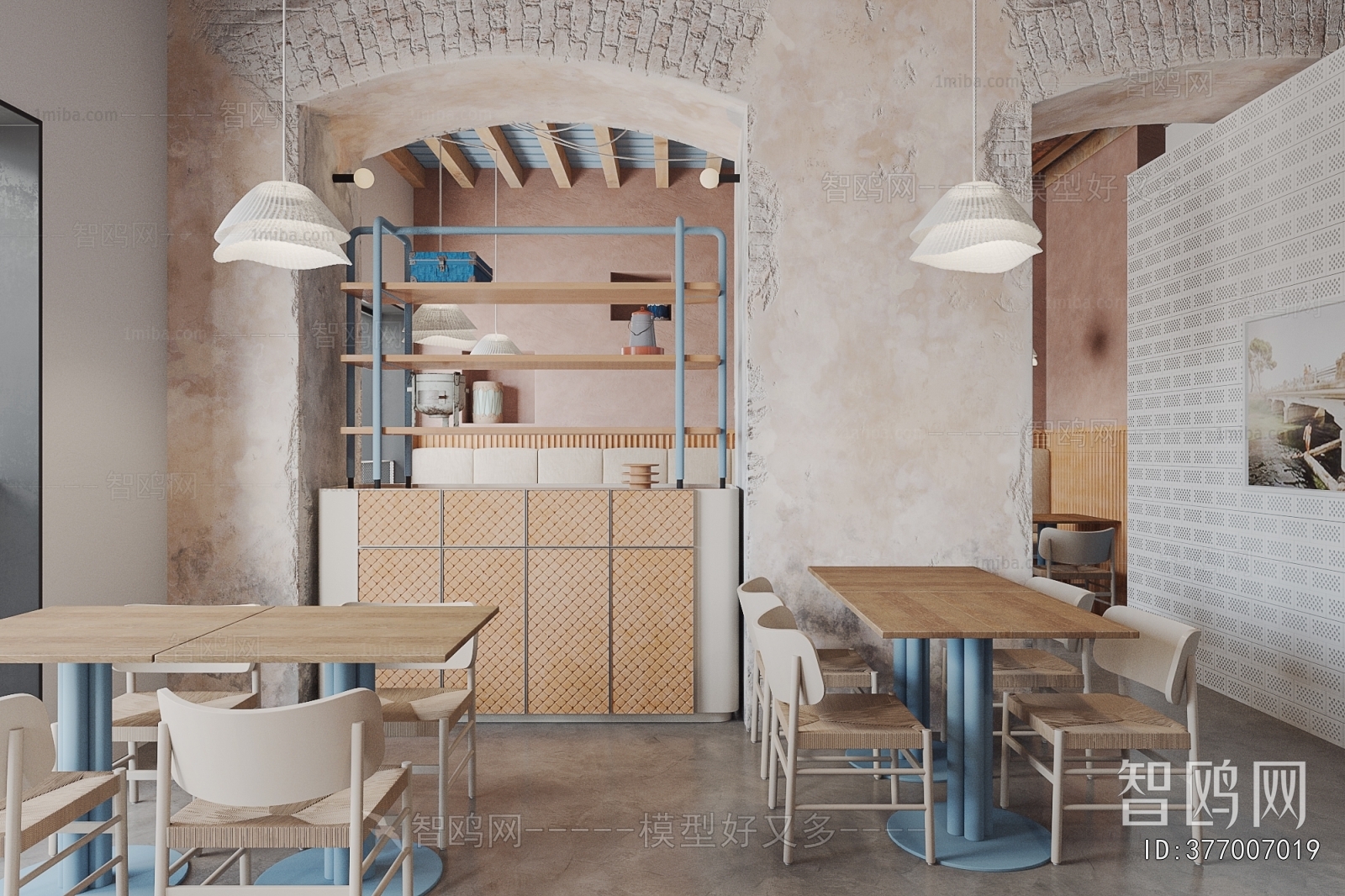 Wabi-sabi Style Restaurant