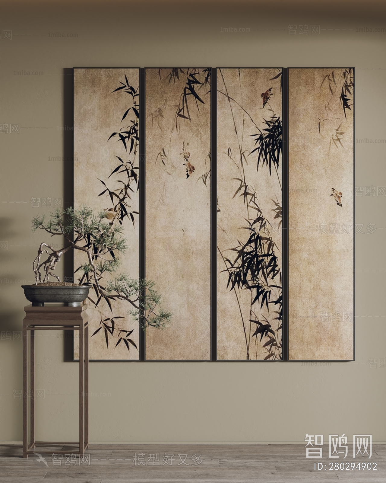 New Chinese Style Painting