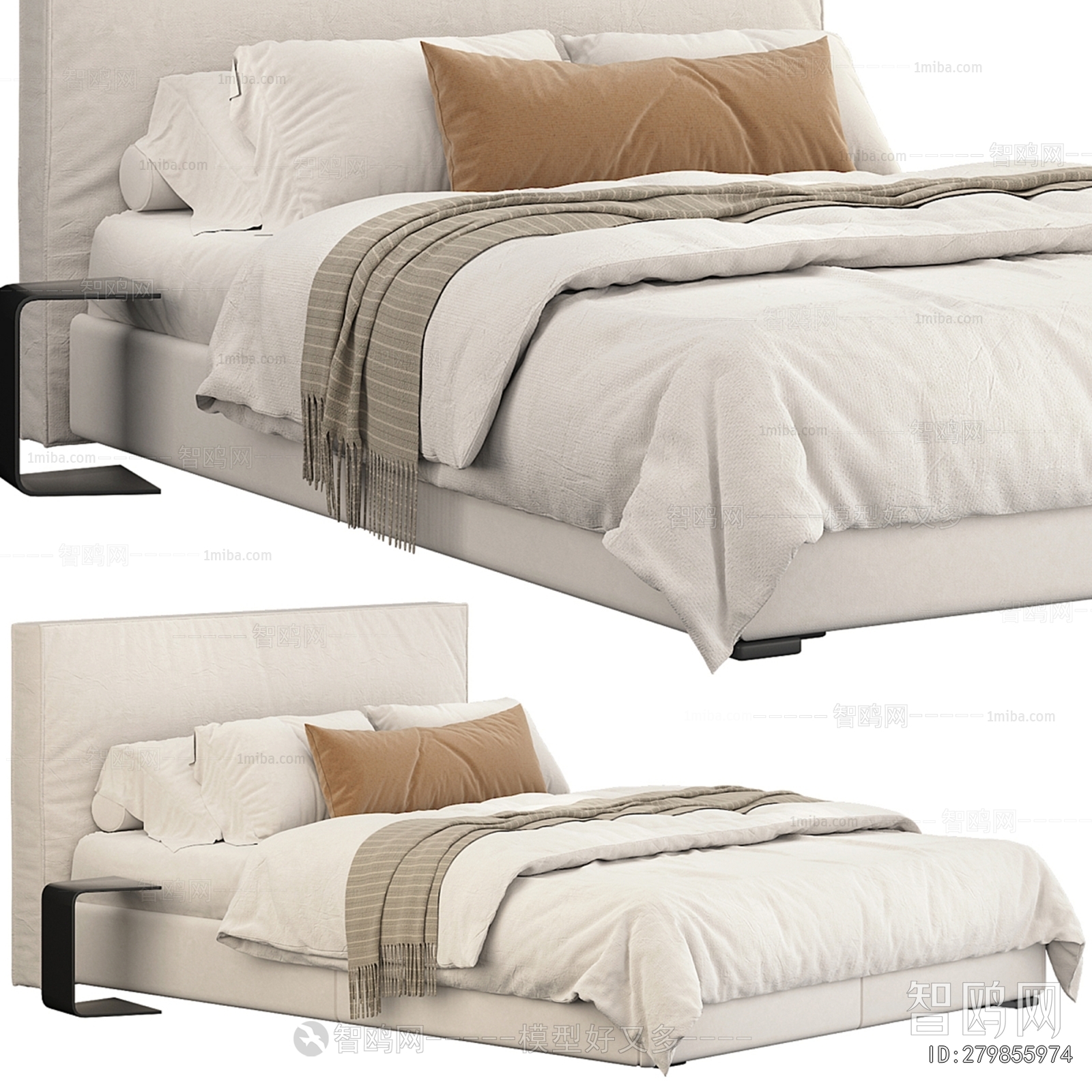 Modern Double Bed