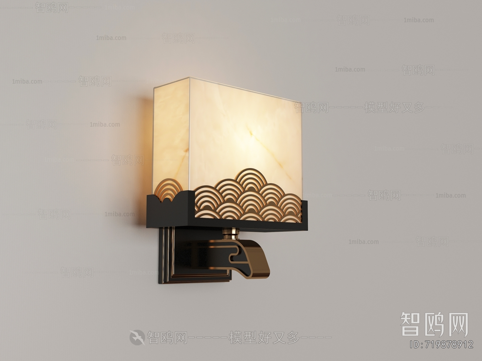 New Chinese Style Wall Lamp