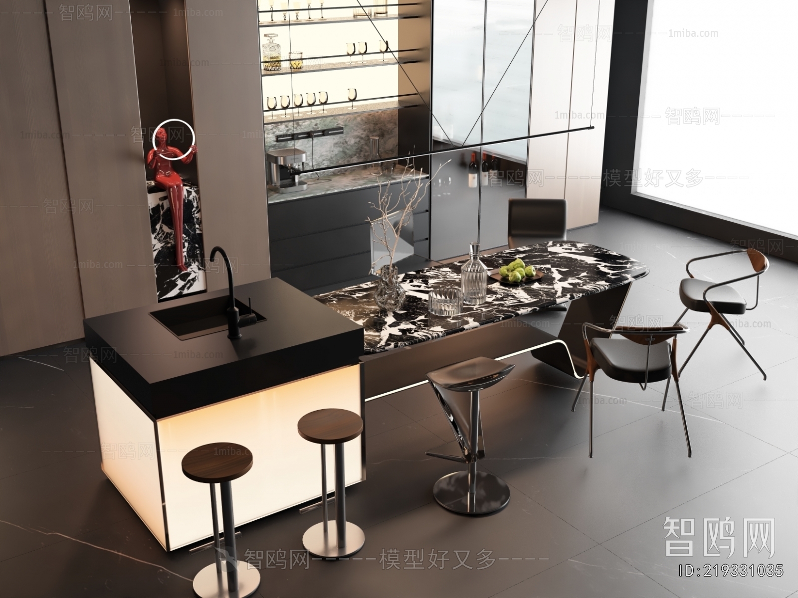 Modern Dining Table And Chairs