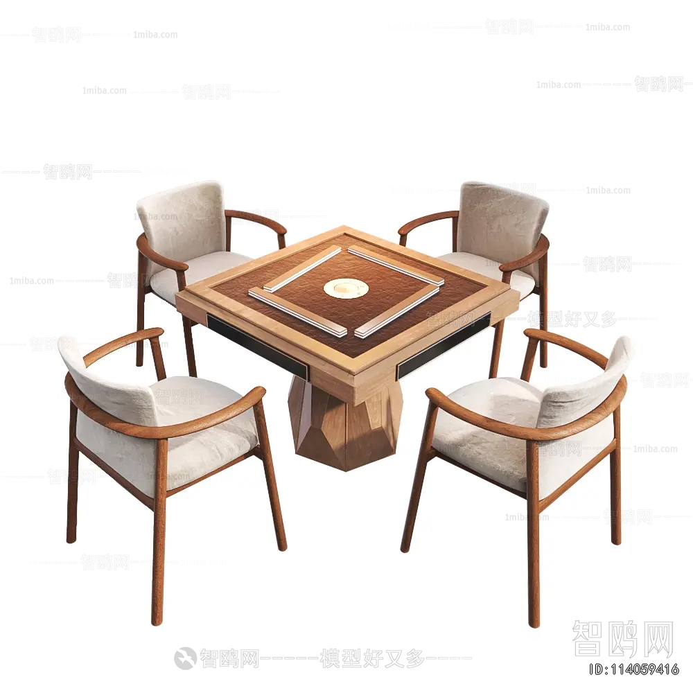 Modern Mahjong Tables And Chairs