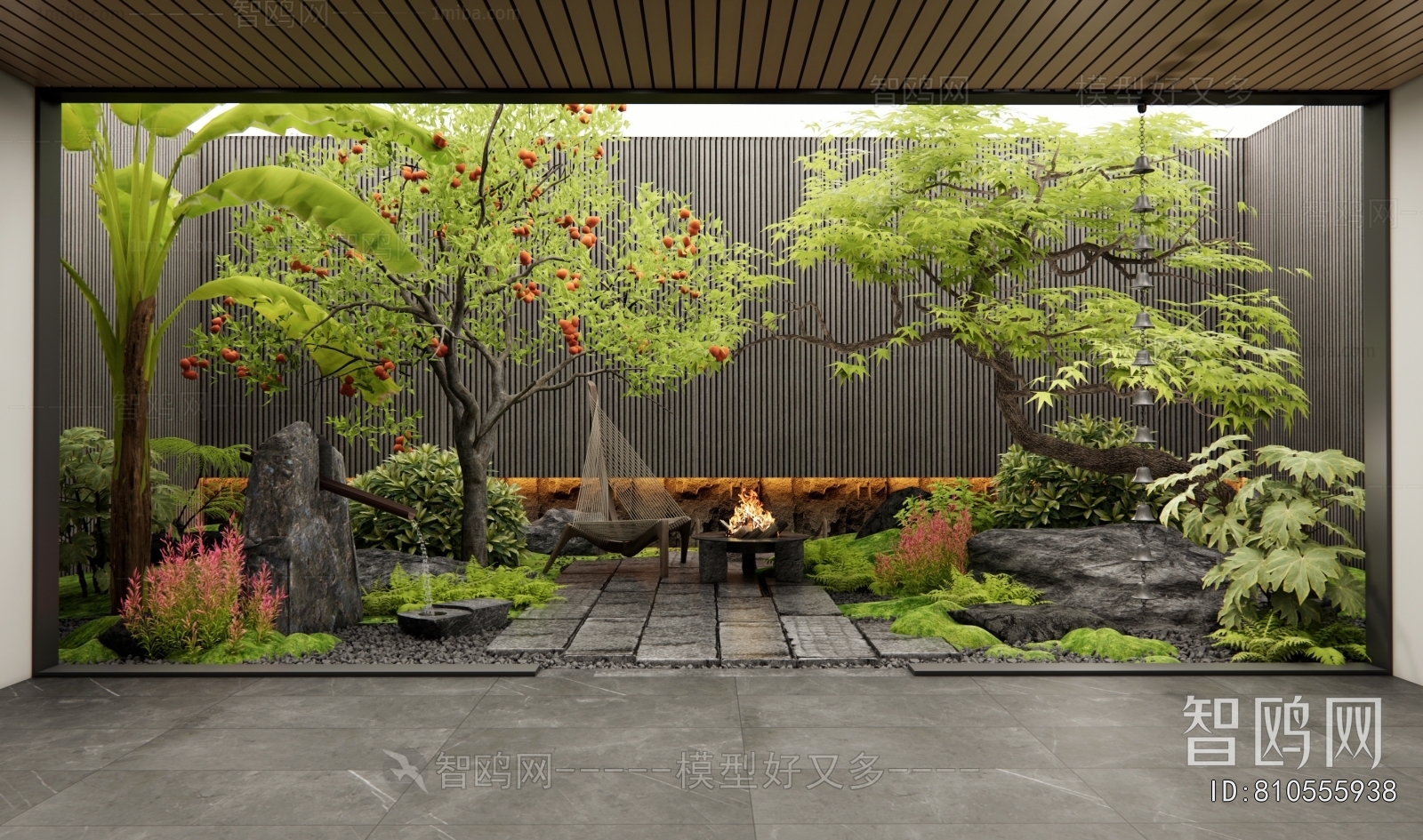 Modern Courtyard/landscape