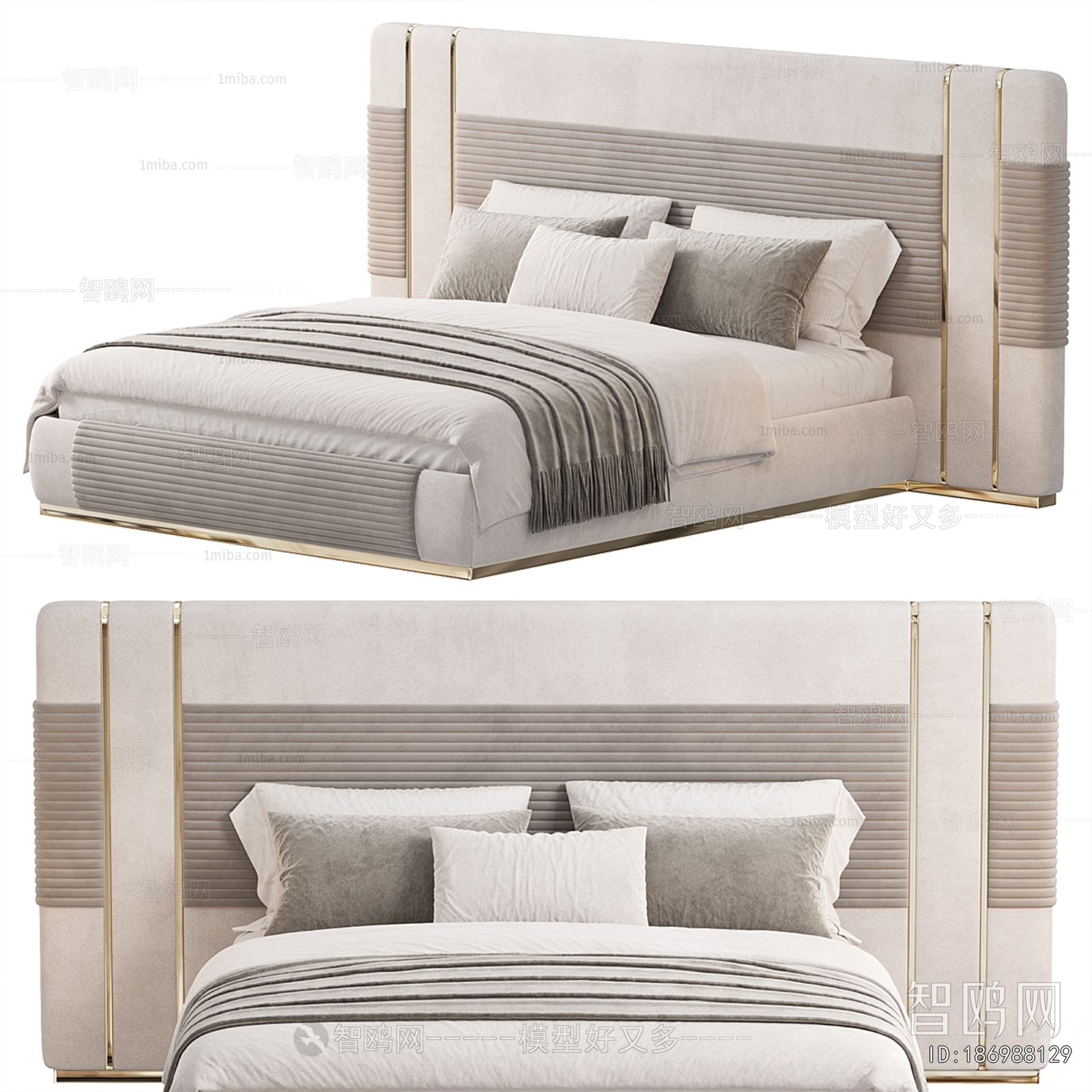 Modern Double Bed