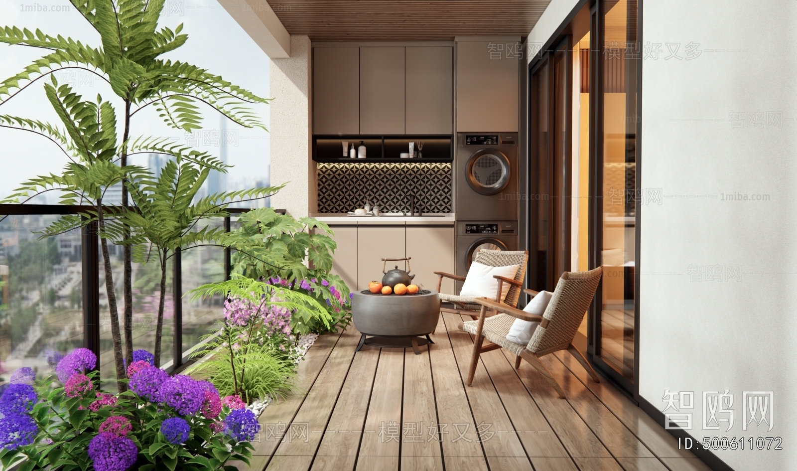 Modern Leisure Balcony