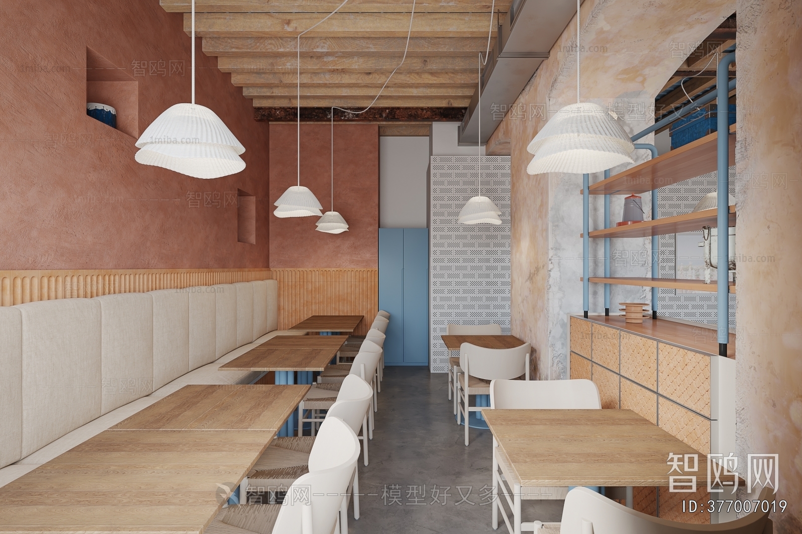 Wabi-sabi Style Restaurant