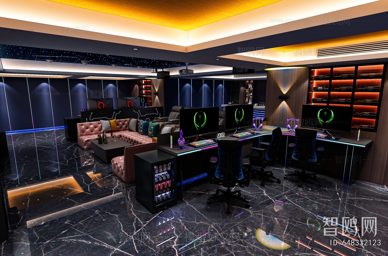 Modern Internet Cafe