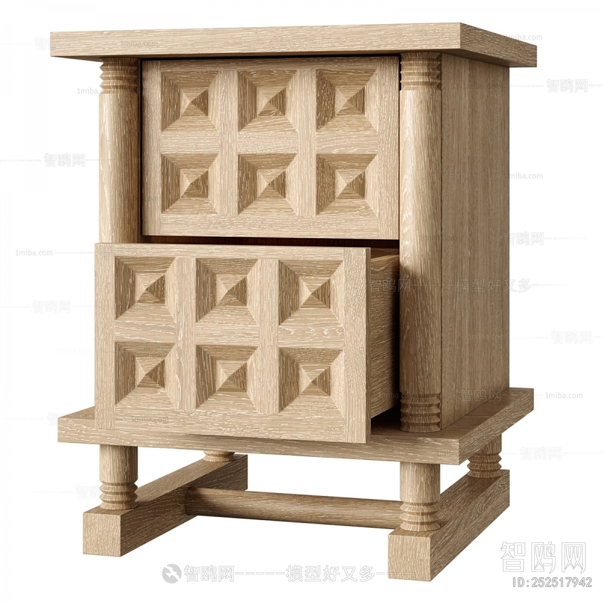 Modern Bedside Cupboard