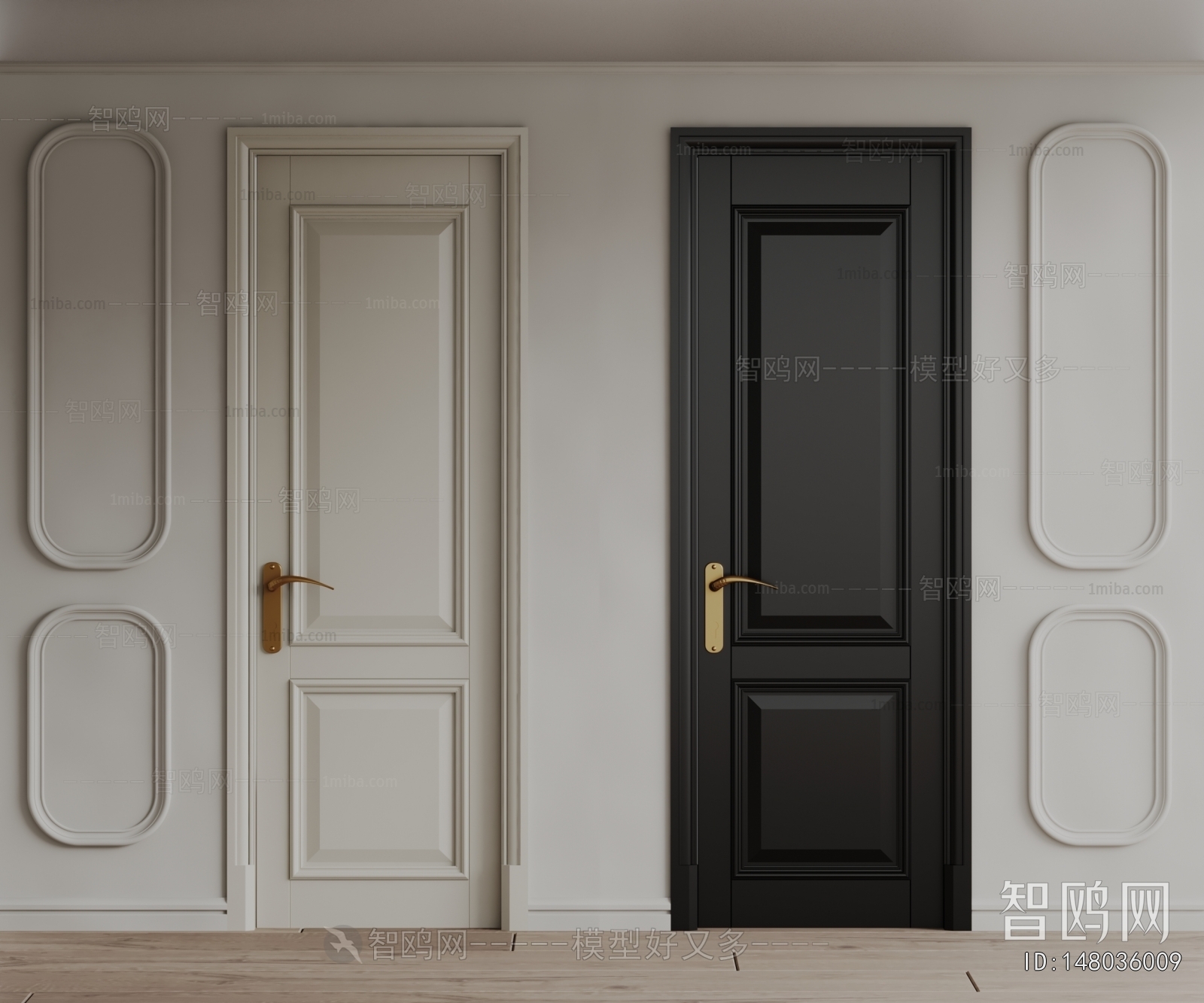 French Style Single Door