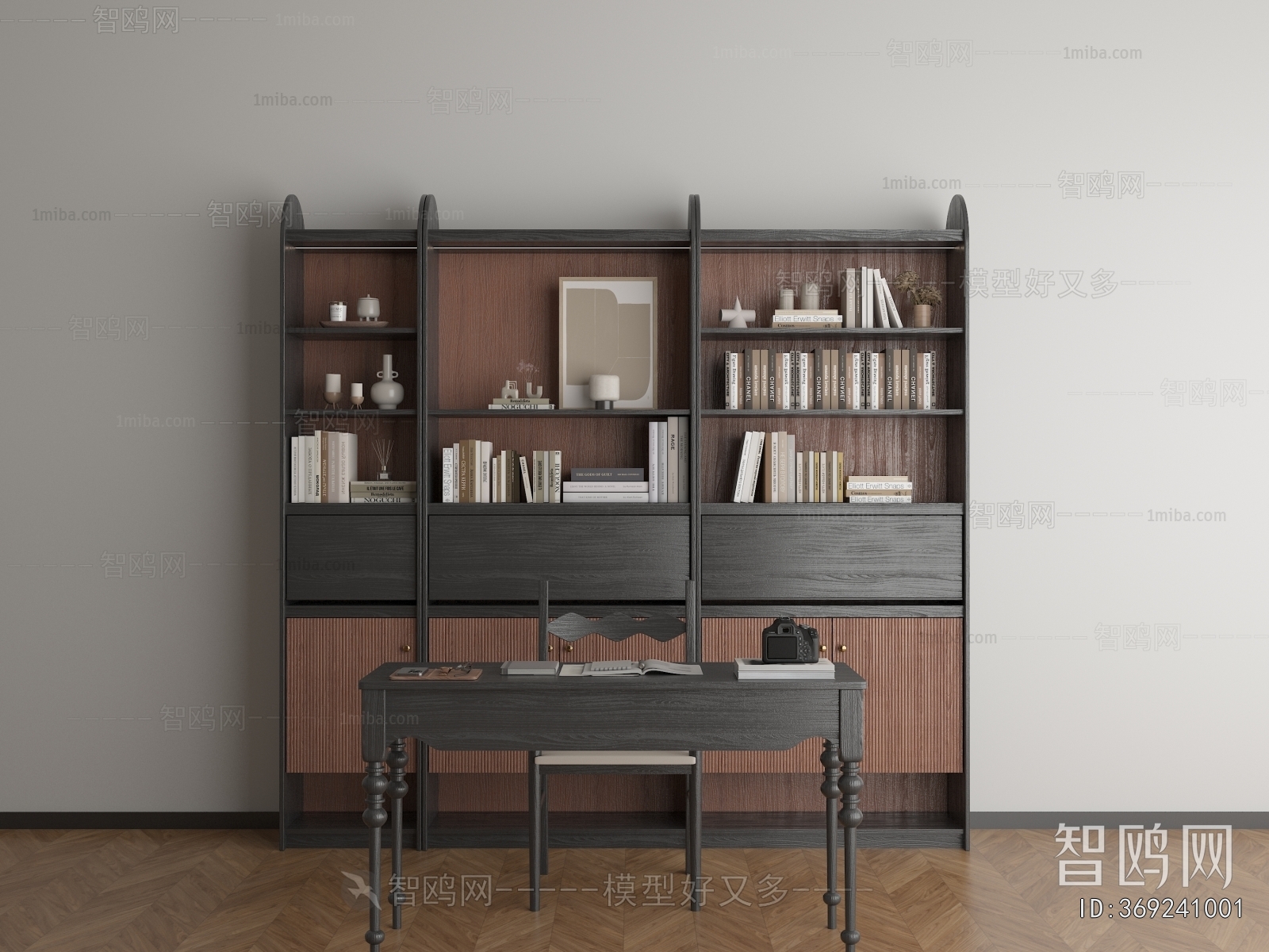 French Style Computer Desk And Chair