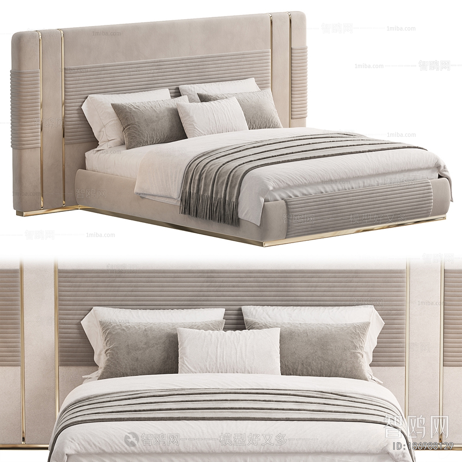 Modern Double Bed