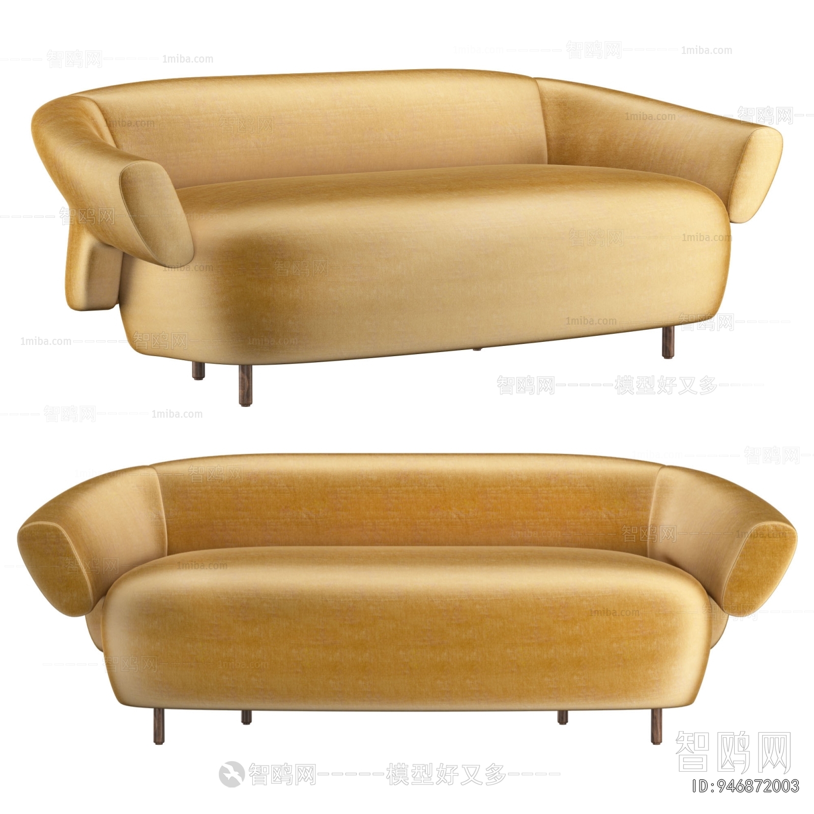 Modern Multi Person Sofa