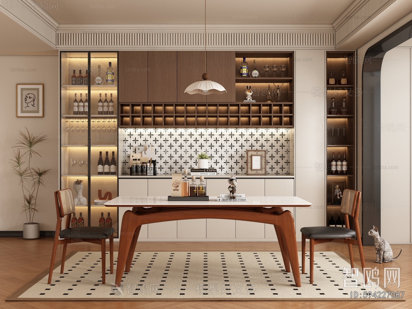 French Style Dining Room