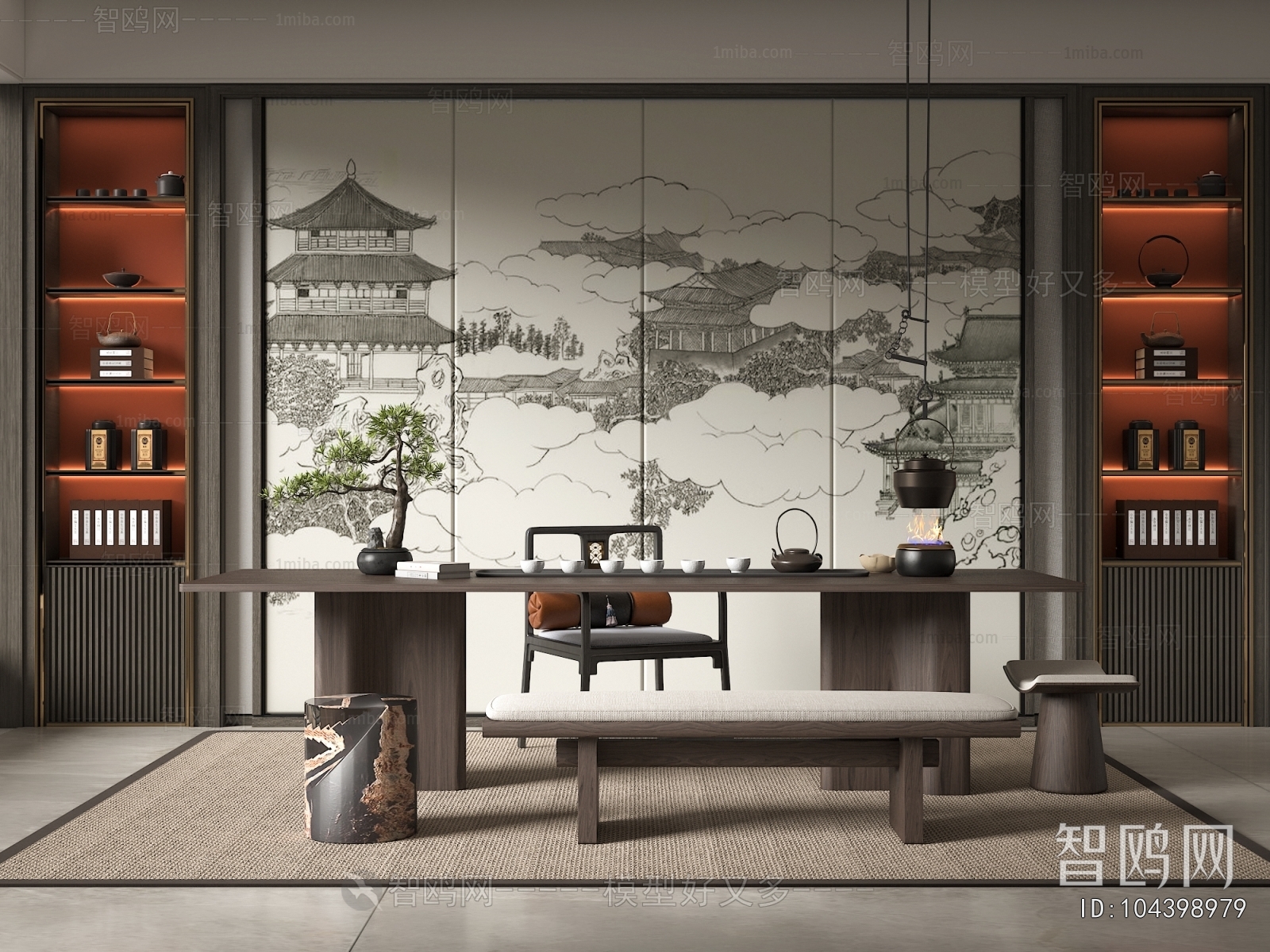 New Chinese Style Tea House