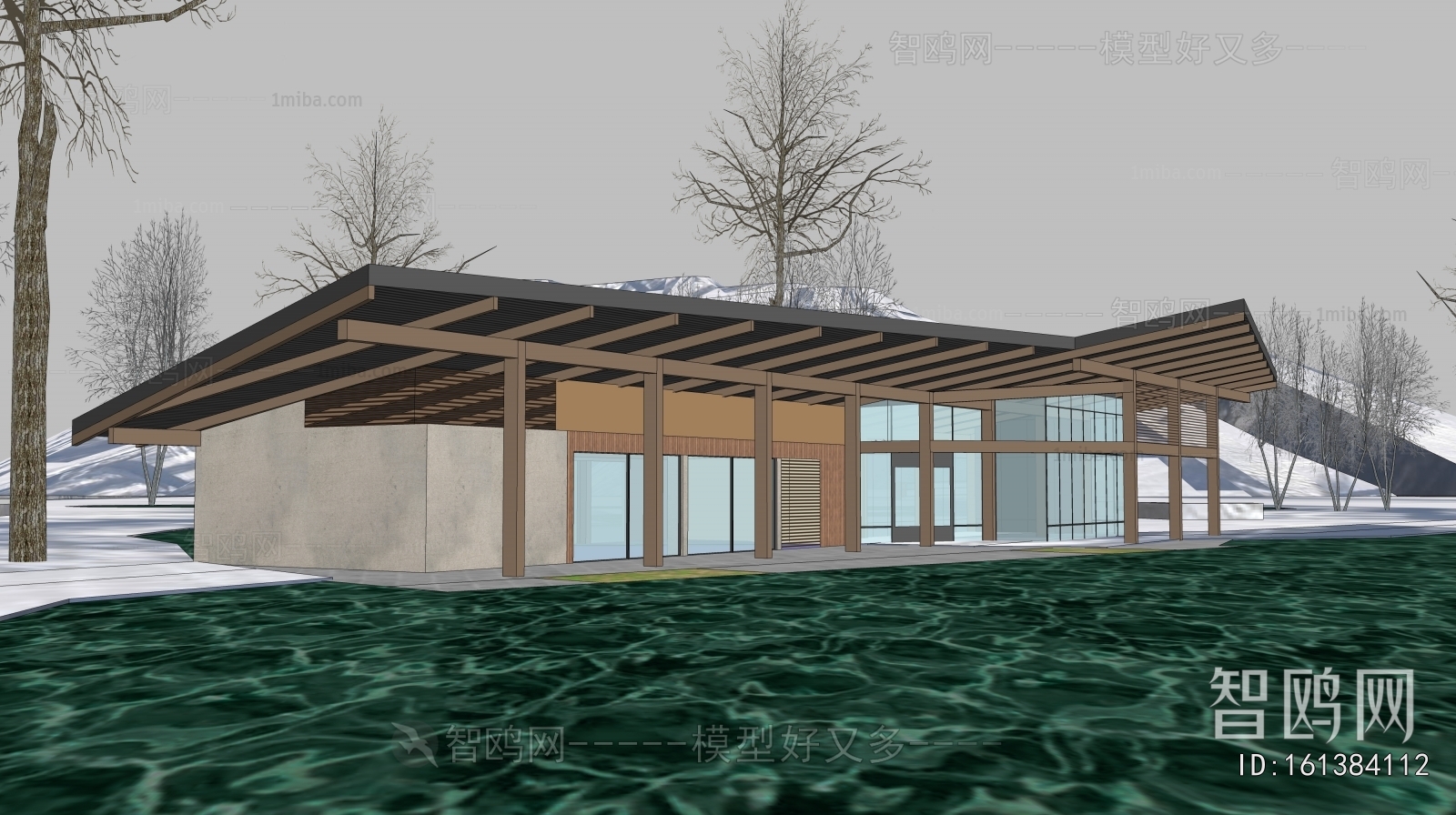 Modern Appearance Of Commercial Building