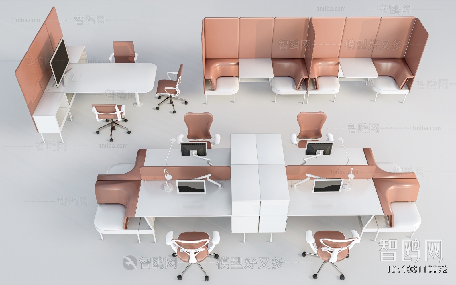 Modern Office Desk And Chair