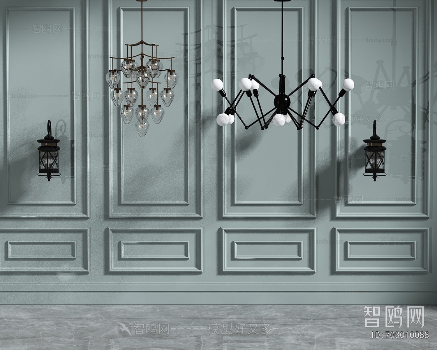 Simple European Style Droplight