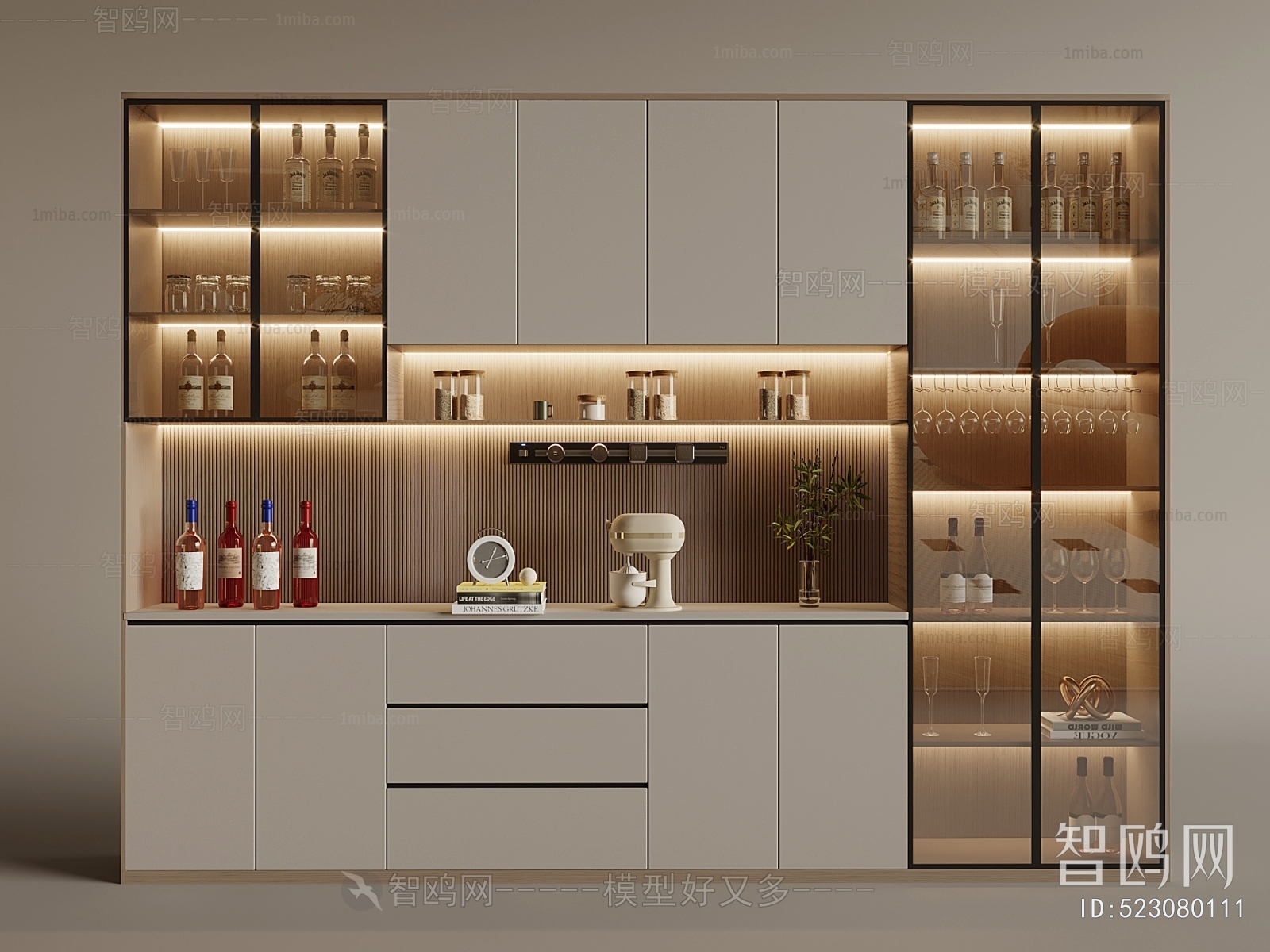 Modern Wine Cabinet