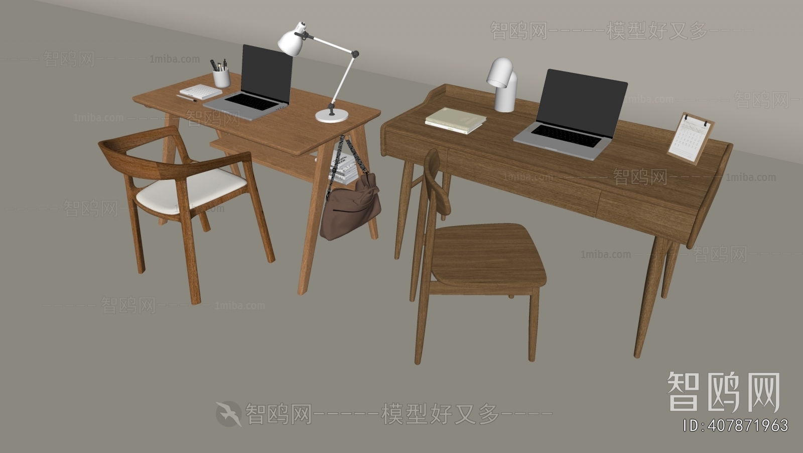 Modern Computer Desk And Chair