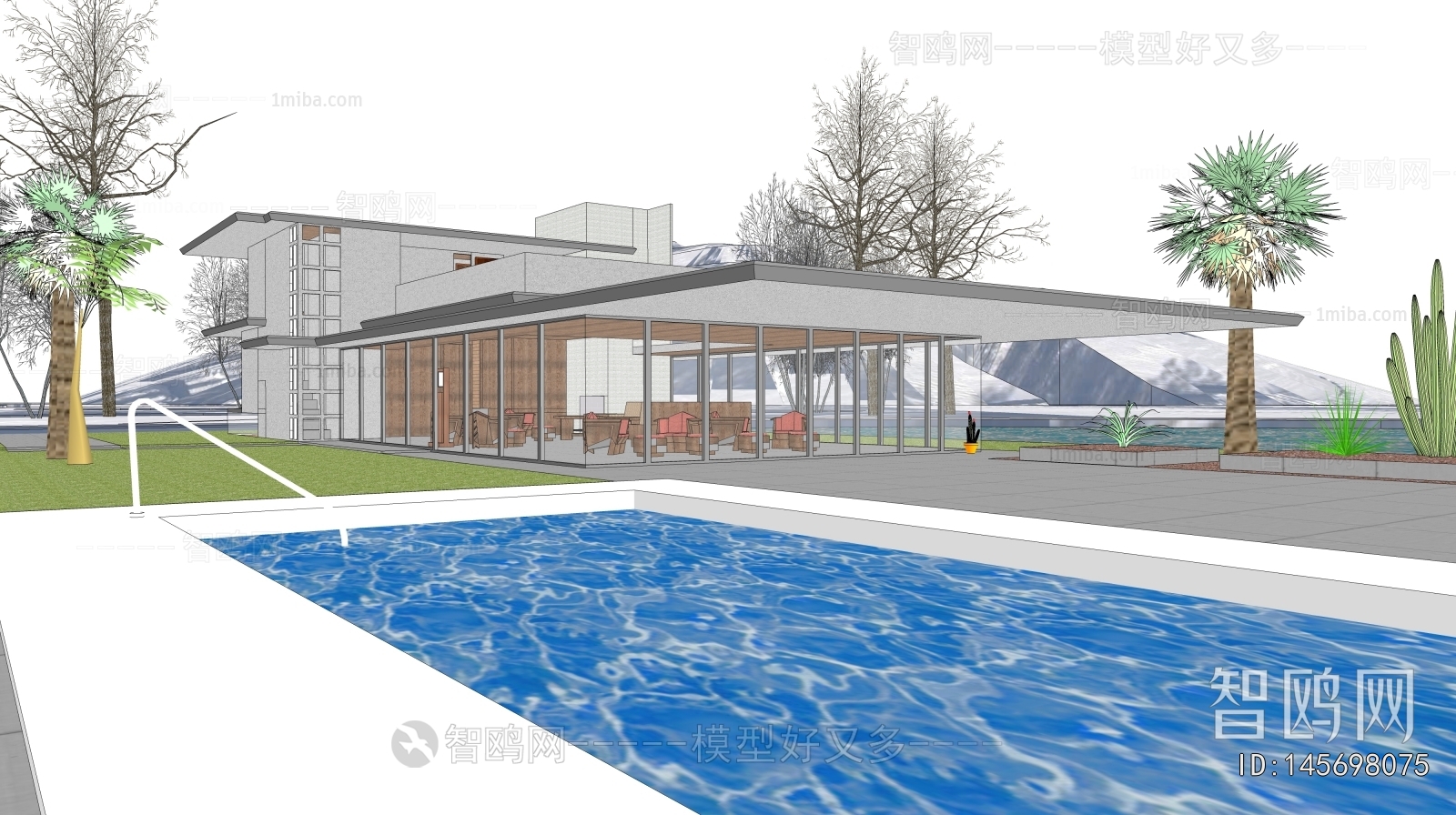 Modern Appearance Of Commercial Building