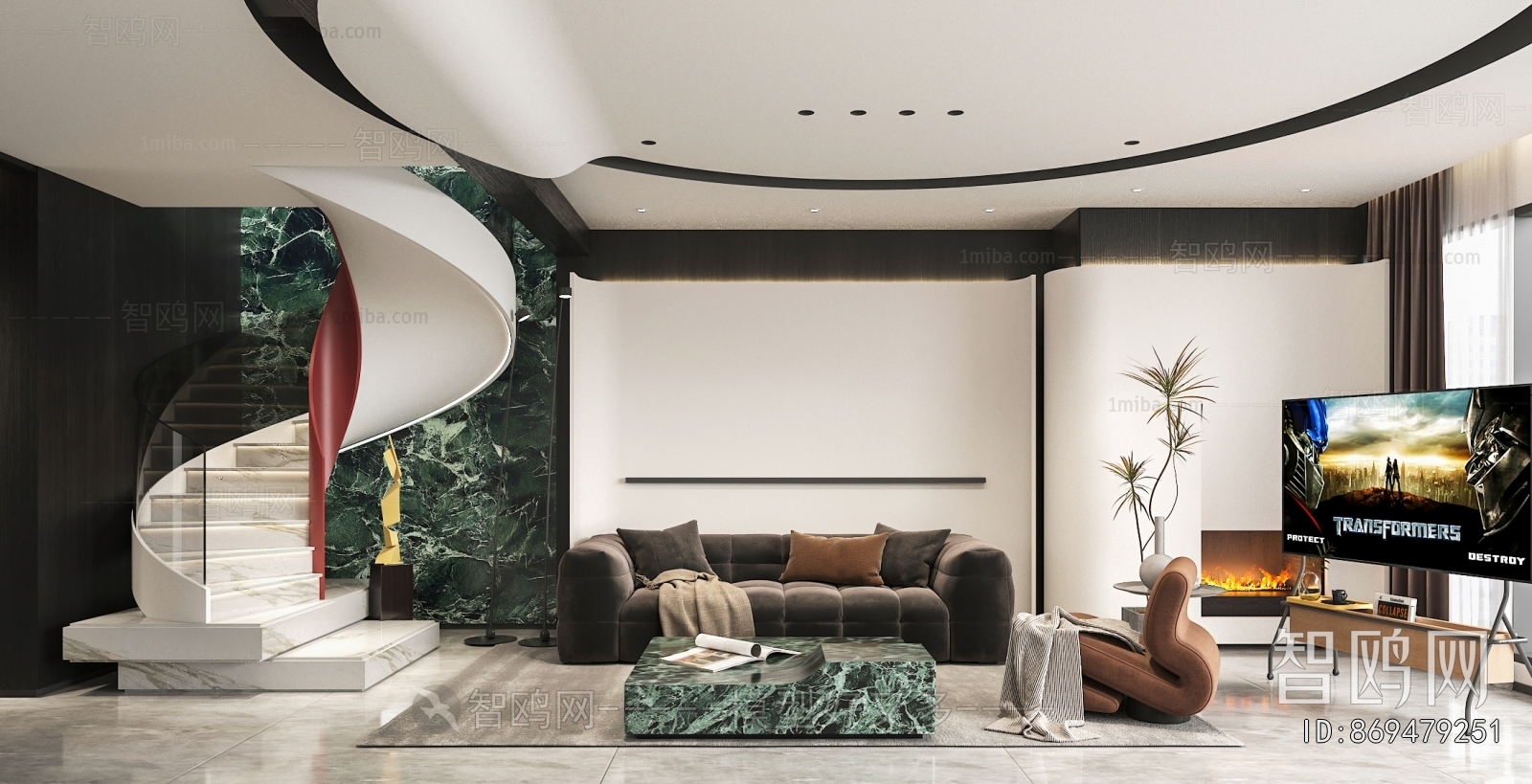 Modern A Living Room