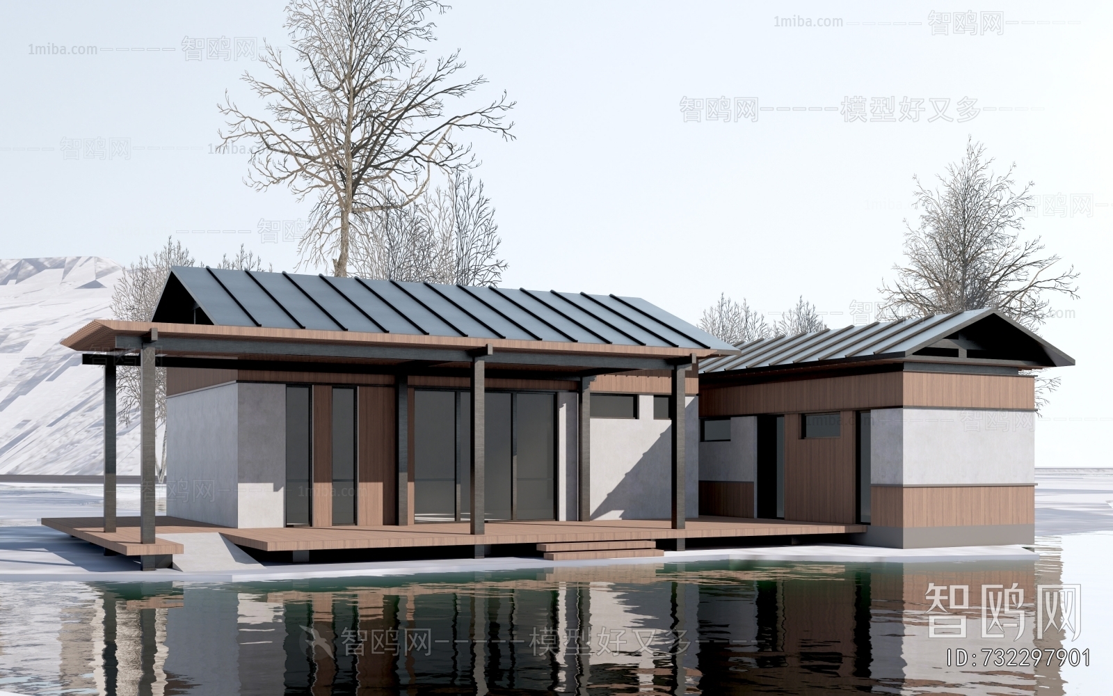 New Chinese Style Public Building