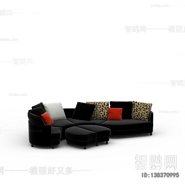 Modern Curved Sofa