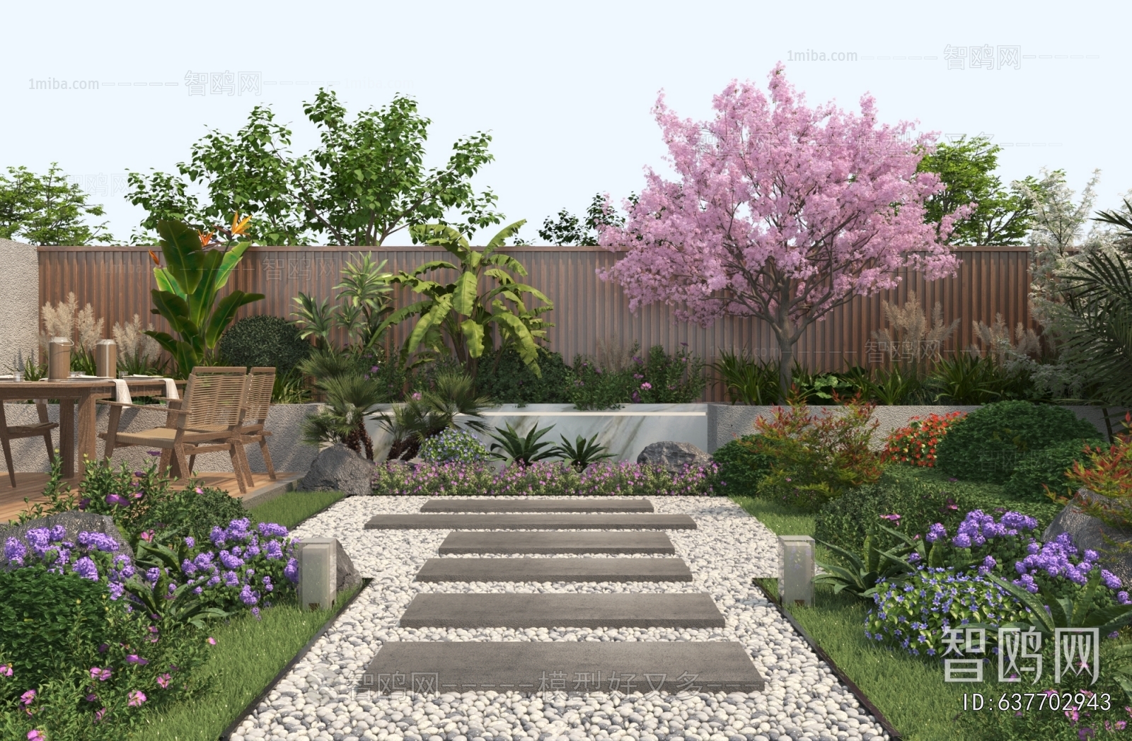 Modern Courtyard/landscape