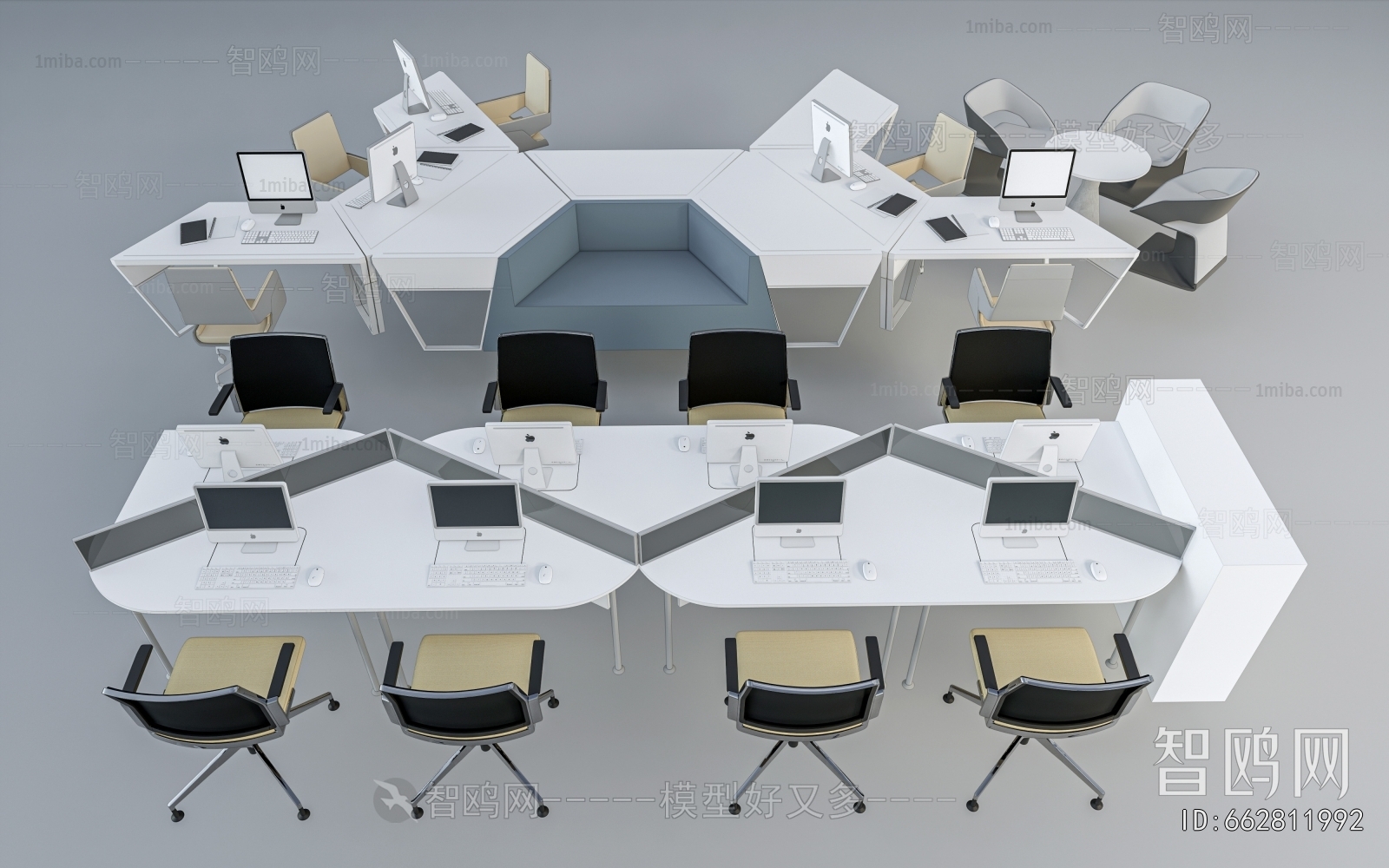 Modern Office Desk And Chair