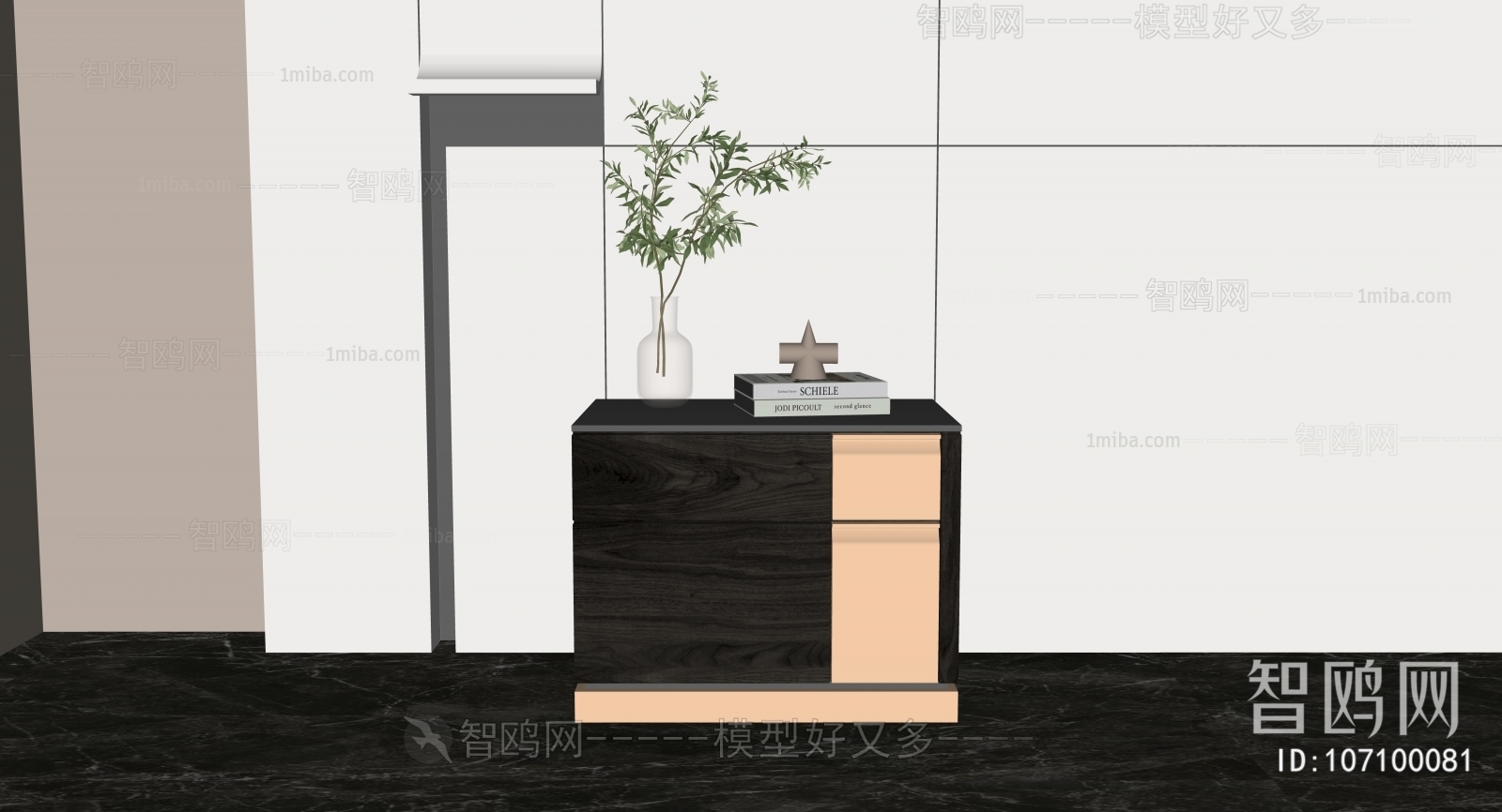 Modern Bedside Cupboard