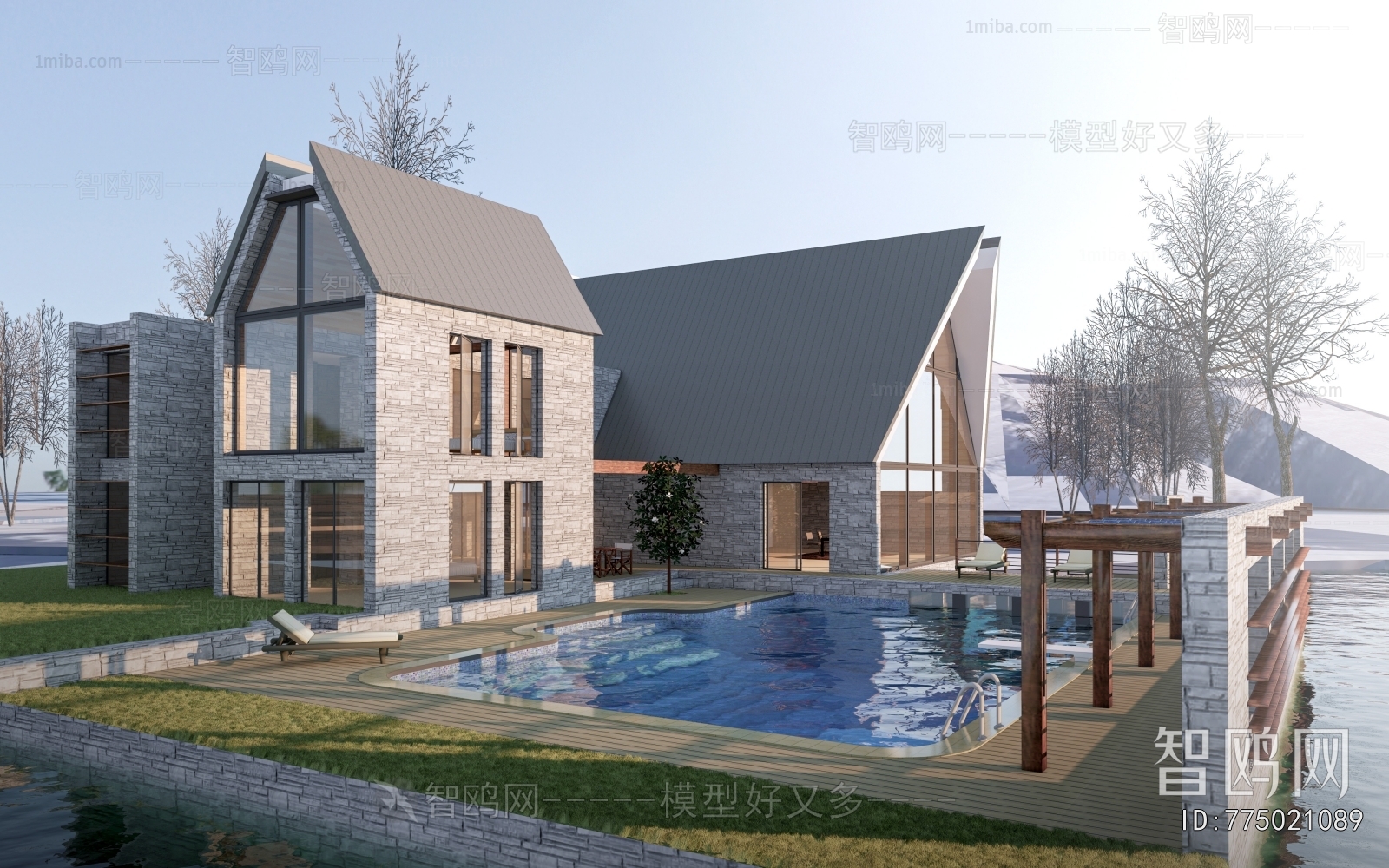 Modern Appearance Of Commercial Building