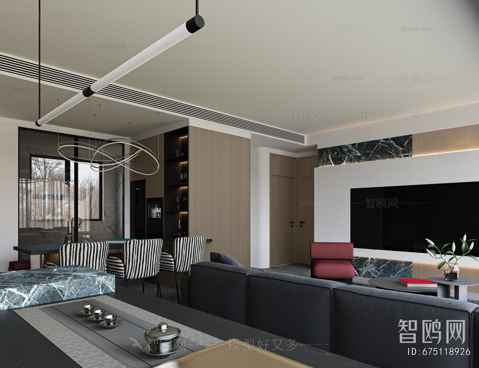 Modern A Living Room