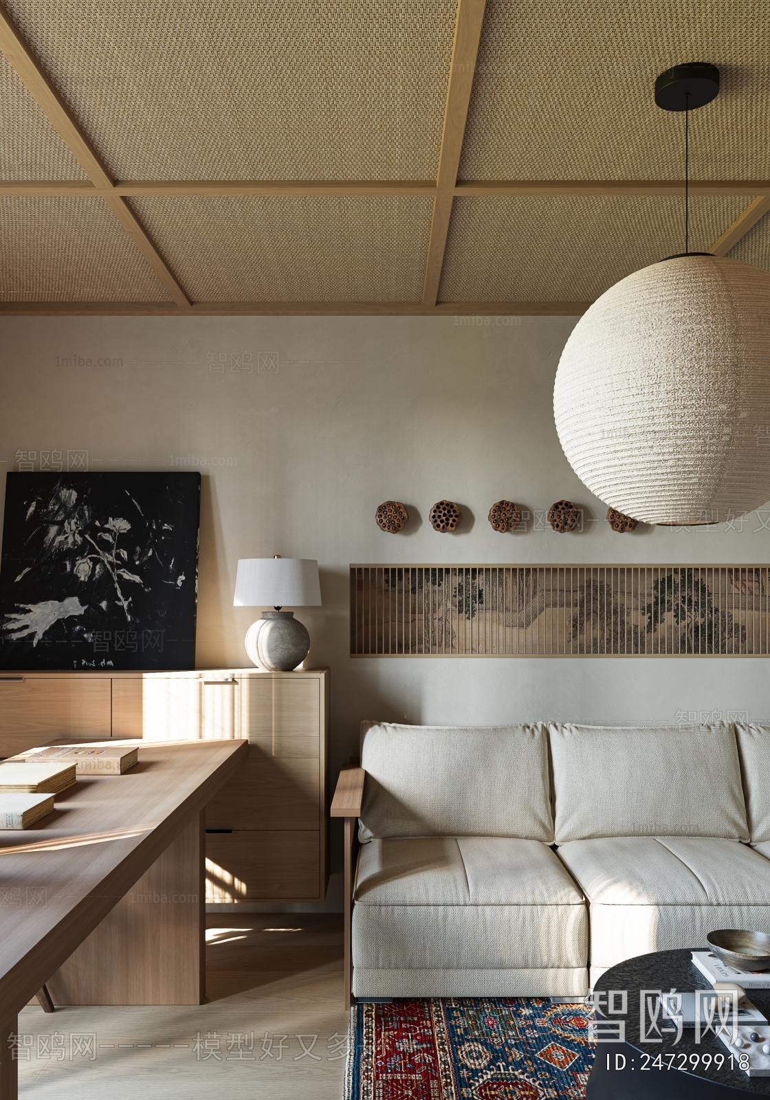 New Chinese Style Hallway