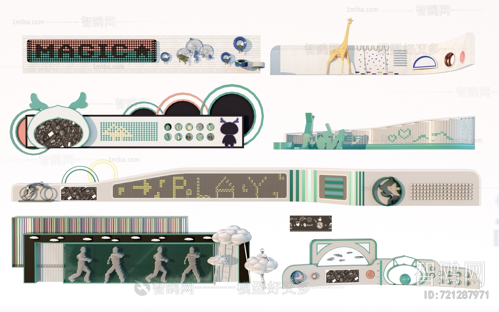 Modern Landscape Wall