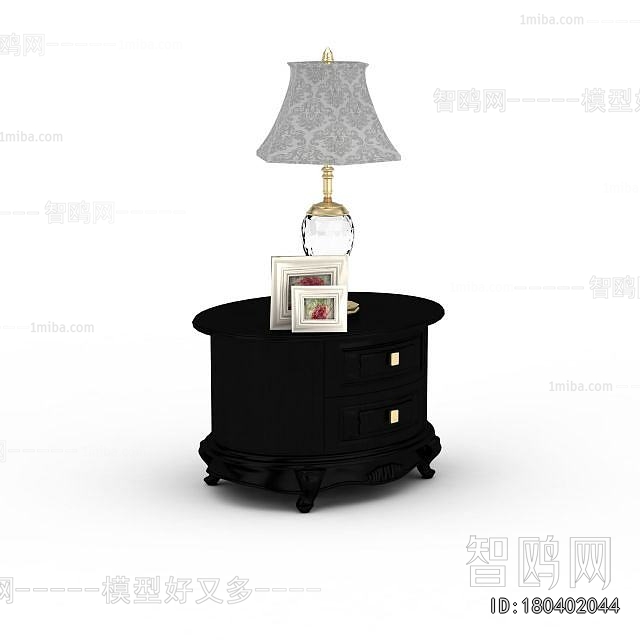 European Style Bedside Cupboard