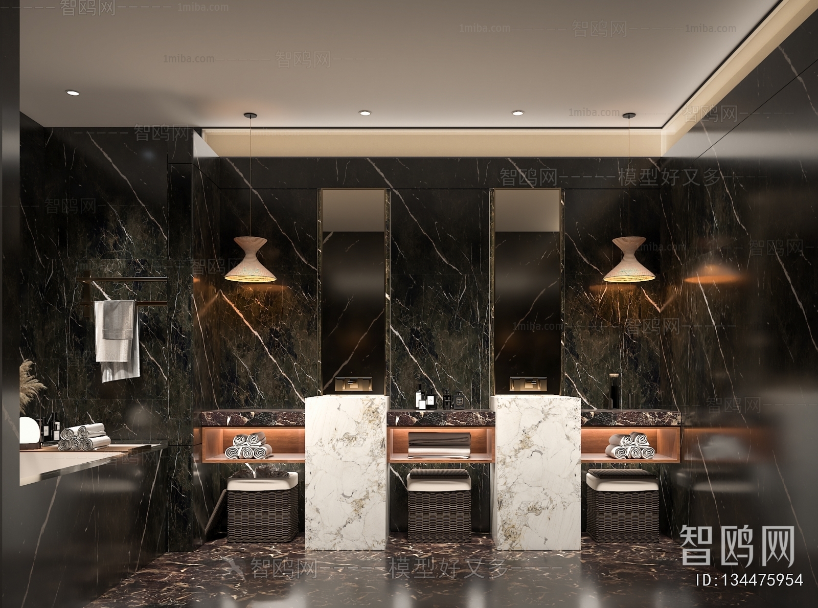 Modern Public Toilet