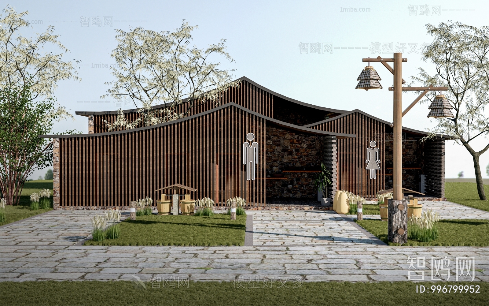 New Chinese Style Public Building