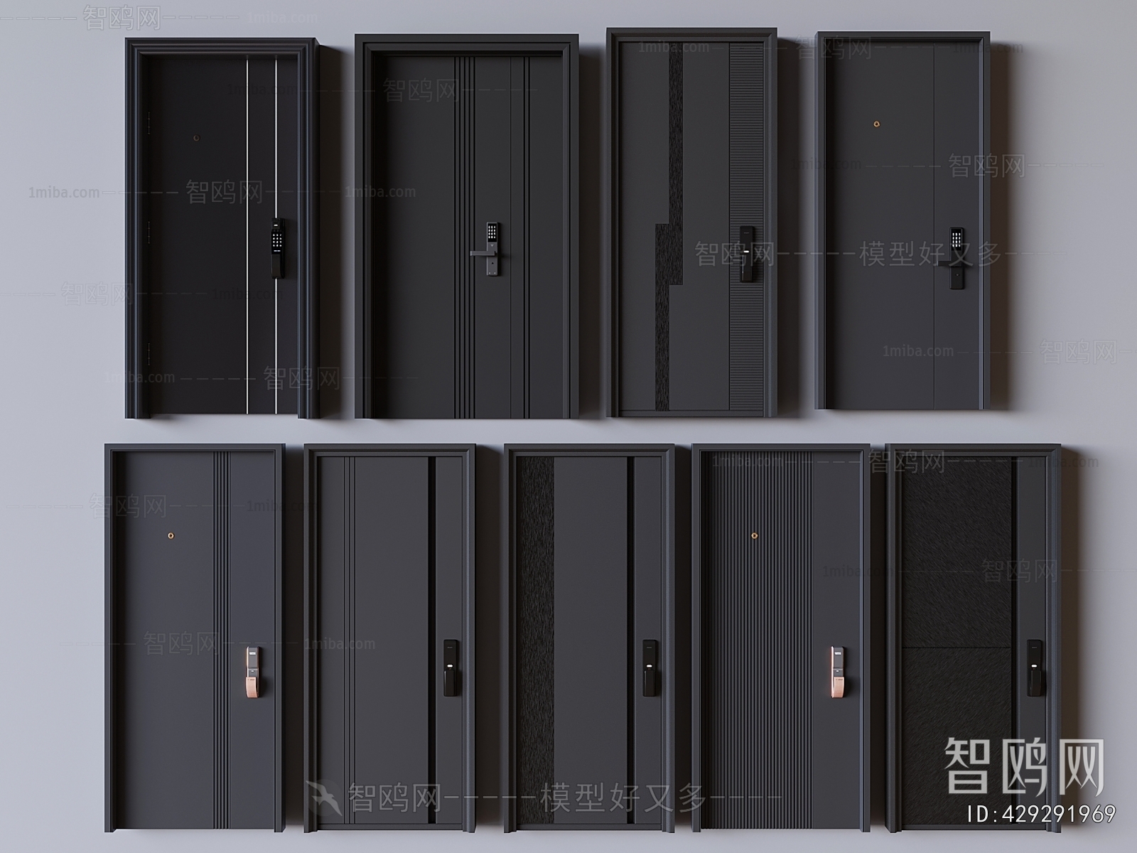 Modern Entrance Door