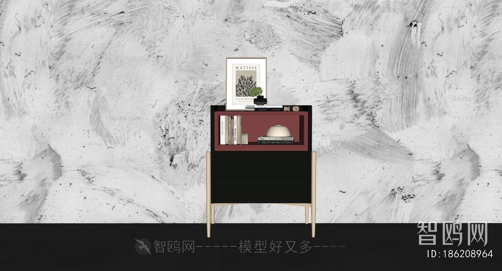 Modern Bedside Cupboard