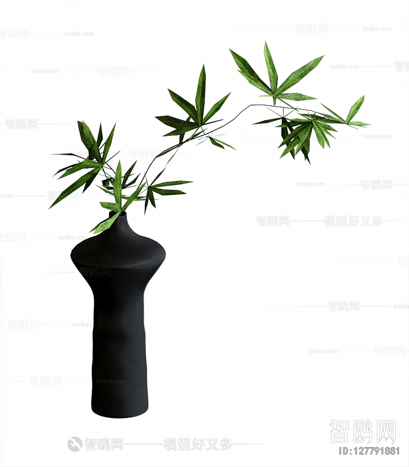 Modern Aquatic Green Plant