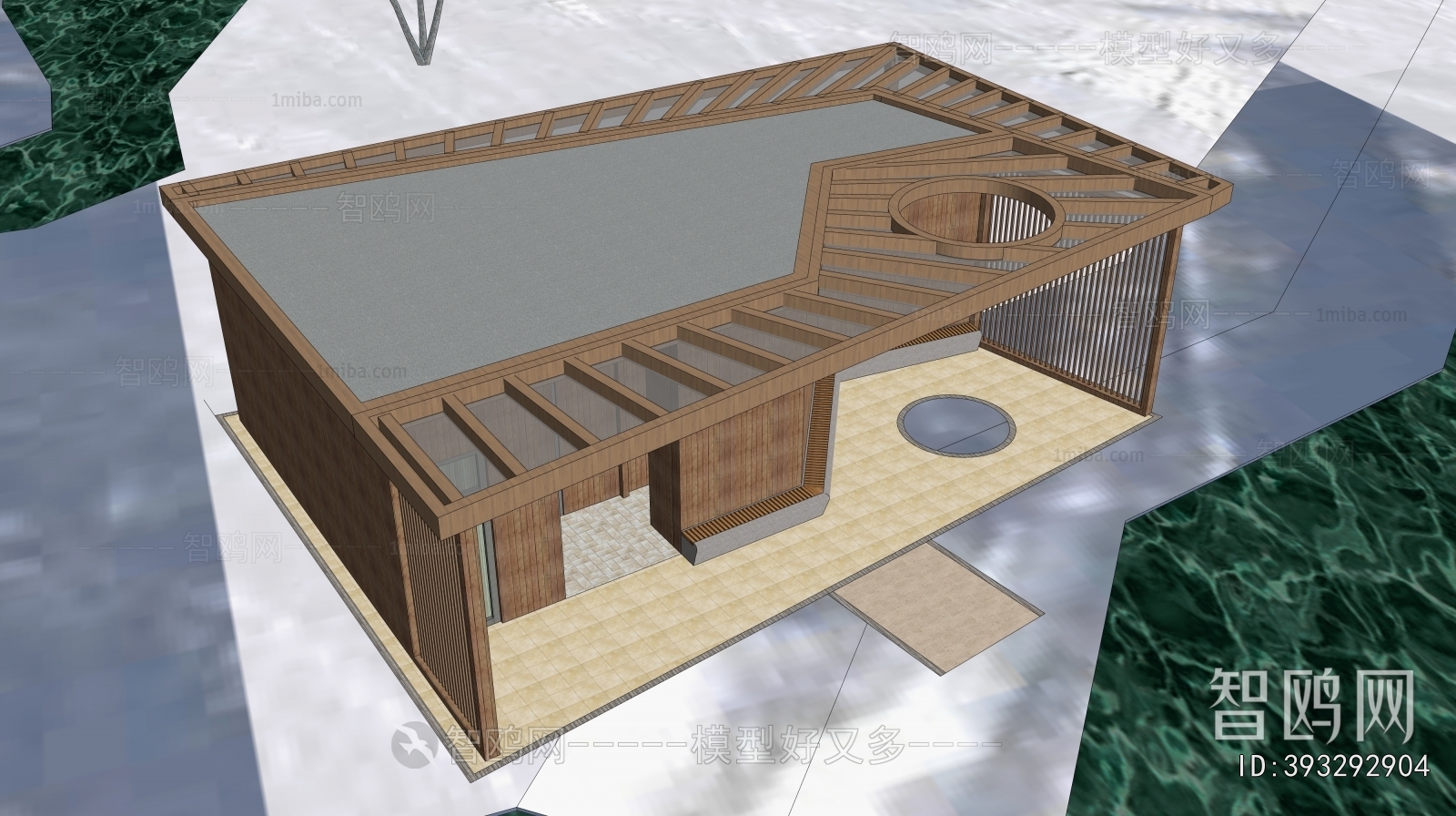 Modern Public Building