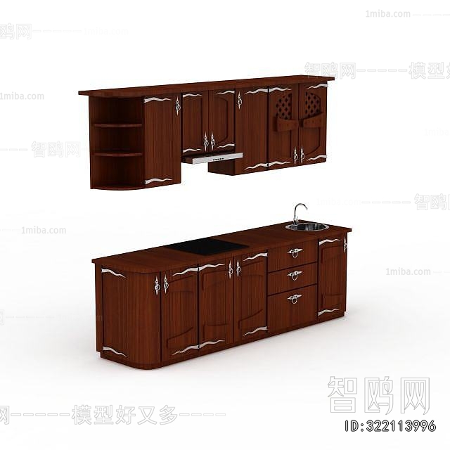 European Style Kitchen Cabinet