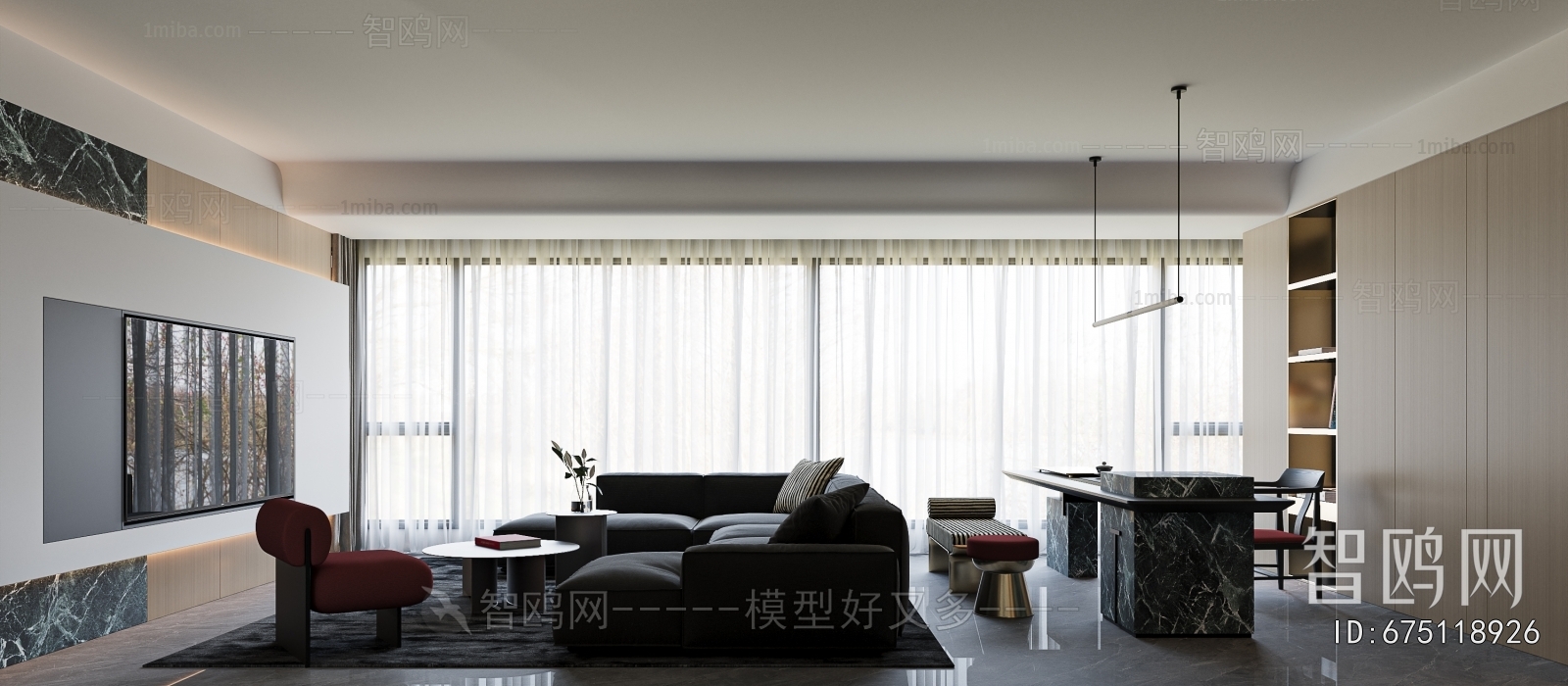 Modern A Living Room