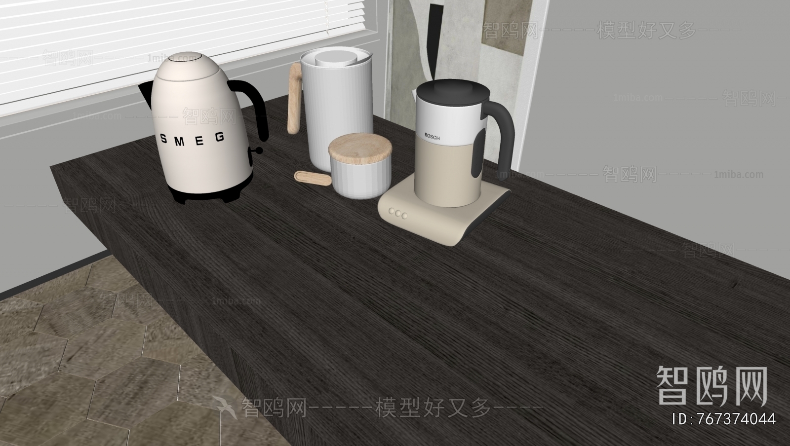 Modern Electric Kitchen Appliances