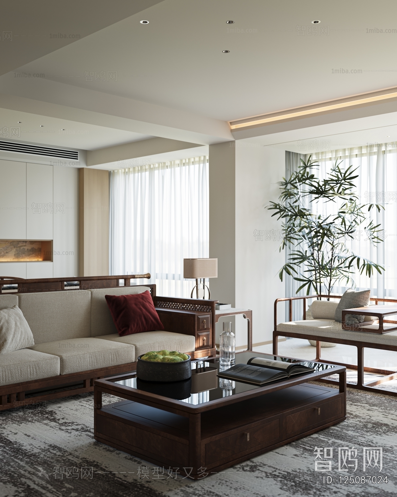 New Chinese Style Dining Room